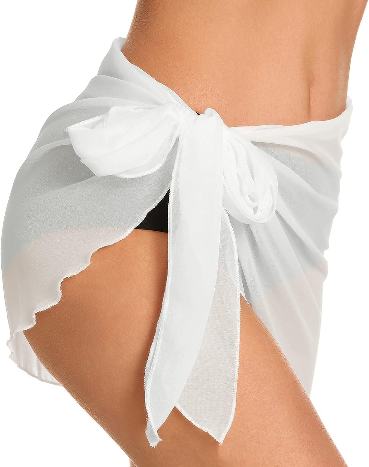 Swimsuit Coverups for Women Sarong Beach Bikini Chiffon Wrap for Swimwear - Image 5