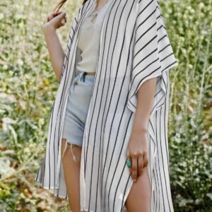Women's Kimono Swimsuit Coverups Summer Beach Loose Cardigans for Swimwear - Image 2