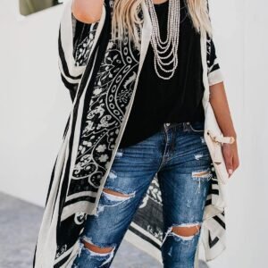 Women's Kimono Swimsuit Coverups Summer Beach Loose Cardigans for Swimwear - Image 6
