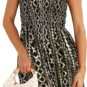 Summer Dresses for Women Strapless Sundress Floral Print Beach Cover Ups | Womens daily casual dresses, Cute hawaiian beach vacation outfits, Trendy boho tube top sun dress - Image 6