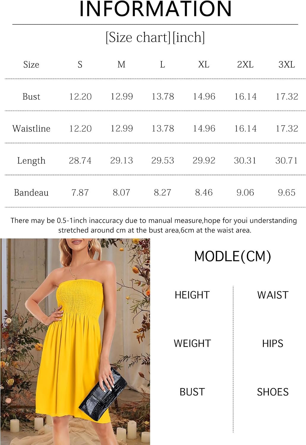 Summer Dresses for Women Strapless Sundress Floral Print Beach Cover Ups | Womens daily casual dresses, Cute hawaiian beach vacation outfits, Trendy boho tube top sun dress - Image 7