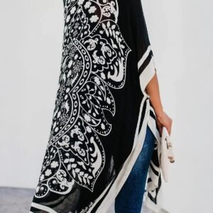 Women's Kimono Swimsuit Coverups Summer Beach Loose Cardigans for Swimwear - Image 5
