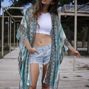 Women's Kimono Swimsuit Coverups Summer Beach Loose Cardigans for Swimwear - Image 7
